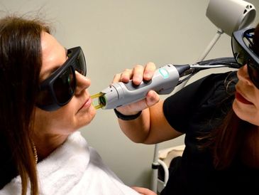 Some getting laser hair removal.