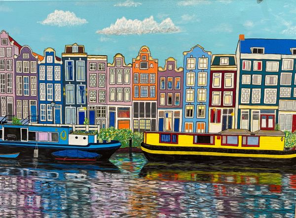 Acrylic painting on canvas