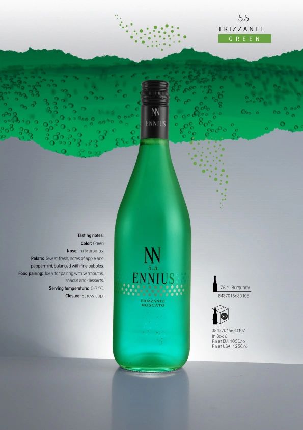 Sparkling wine, Frizzante Moscato, Spanish Product Selection,Green, Latvia, Baltics