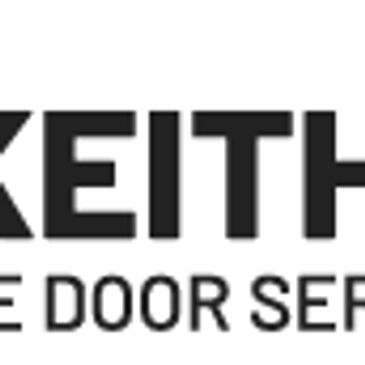Logo with text 'KEITH' and 'THE DOOR SER'.