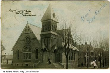 Weir Memorial Methodist Episcopal Church, Salem, Indiana, circa 1910
