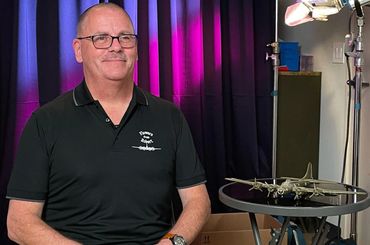 Bill relaxing for a few moments