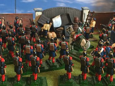French Army 1850 to 1870 42mm wargames figures O Gauge
