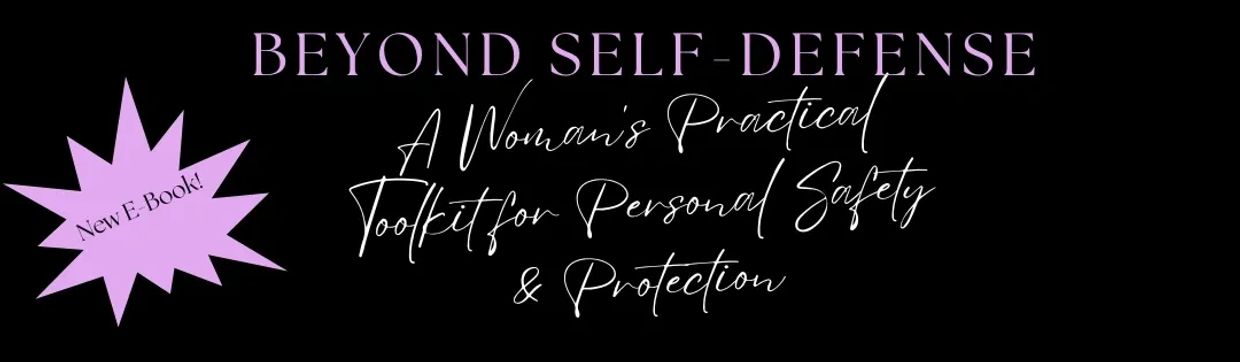 Promoting a new e-book on women's personal safety and protection.
