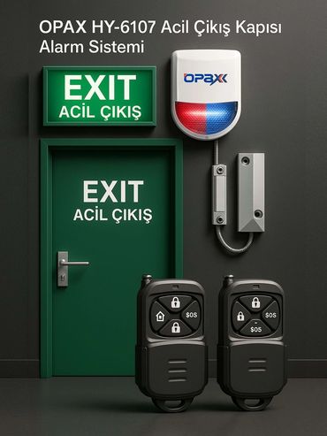 OPAX HY 6107 ACİL ÇIKIŞ KAPISI ALARM SİSTEMİ