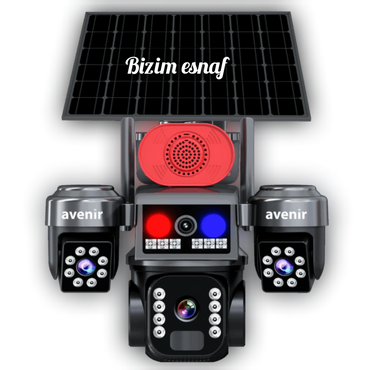 GÜNEŞ ENERJİLİ 4G SİM KARTLI KAMERA SİSTEMLERİ
AVENİR 463 3 KAMERALI KAMERA SİSTEMİ SOLAR KAMERA