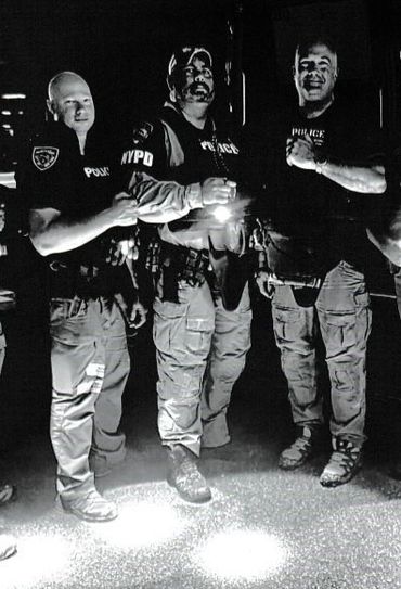 Early morning wake up call for someone who had an appointment with the judicial system.