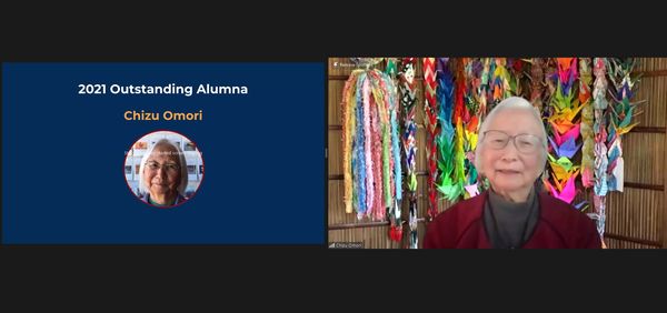 Chizu Omori, 2021 Outstanding Alumna