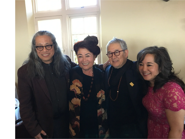 2019:  Mark Izu, Brenda Wong-Aoki (keynot speaker), Philip Kan Gotanda, Lisa Hirai Tsuchitani