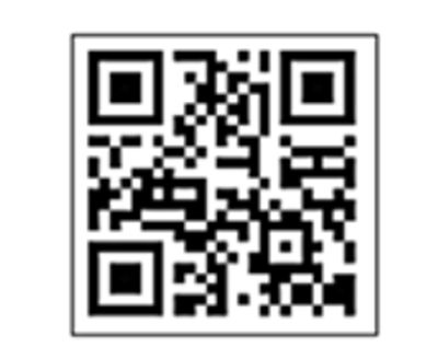 Black and white QR code on a white background.