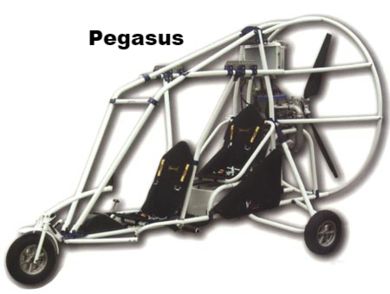 Discover the all new Pegasus Dual-Individual-Seat Powrachute! Separate seating not only gives its pa
