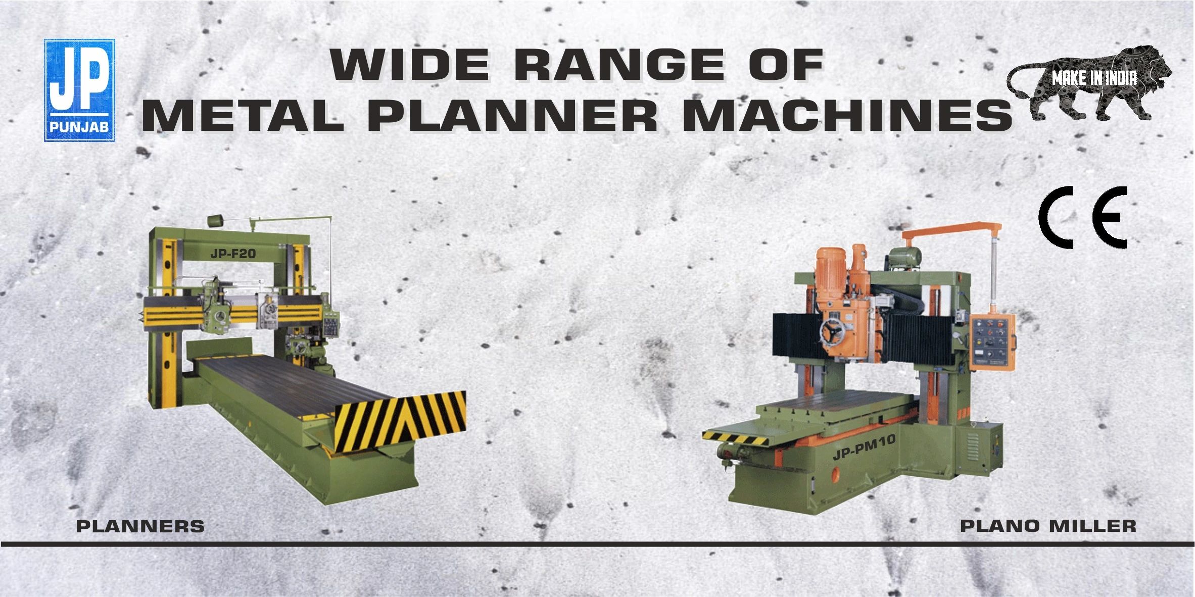 Planner Machine , heavy duty planner machine , planner machine India , Plano Miller , Milling Head