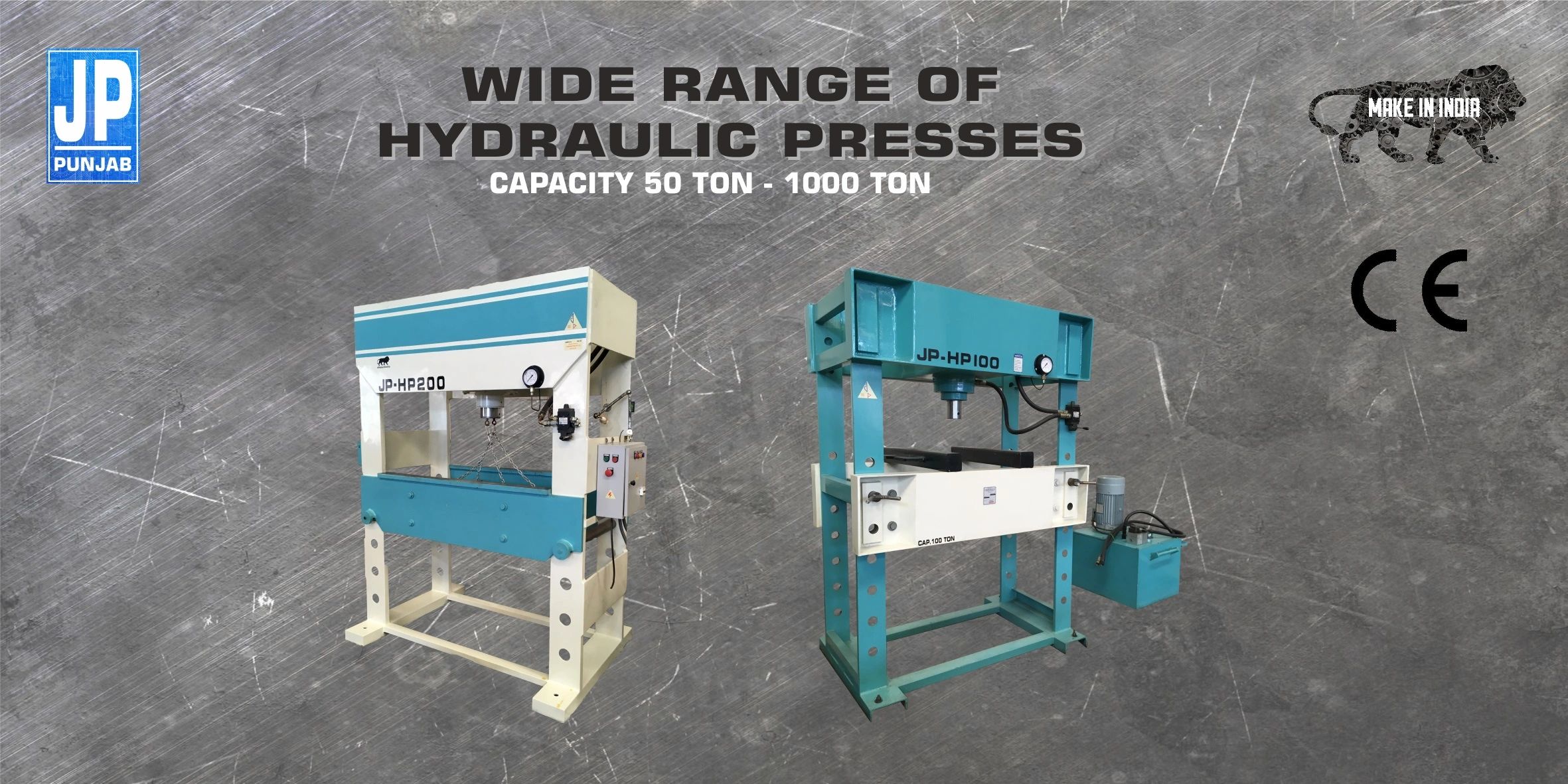 hydraulic press , heavy duty hydraulic press, power operated hydraulic press , hydraulic press India