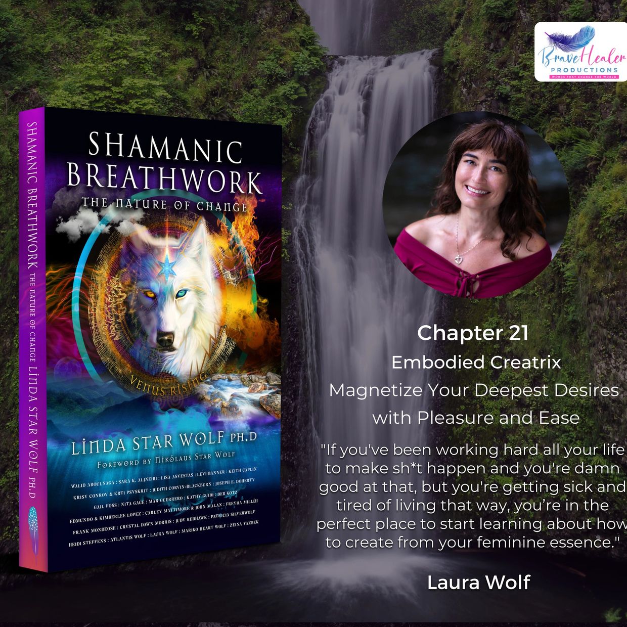 Laura Wolf, contributing author to Shamanic Breathwork: the Nature of Change