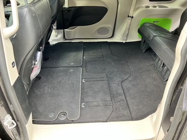 Interior vehicle clean and dry plus ozone treatment.