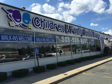 Channel letters and logo design. Brockton, MA dentist.