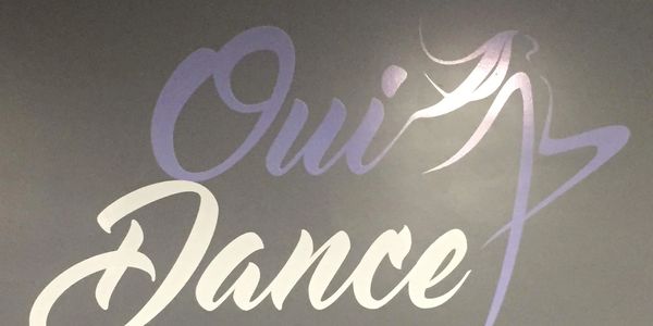 Vinyl graphics applied to walls for dance studio in Medway, MA