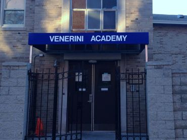 Awning for school in Worcester, MA