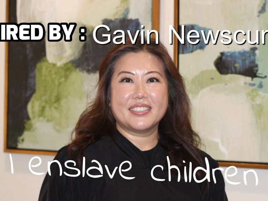 June Jee An Governor Gavin NEWSCUM hack