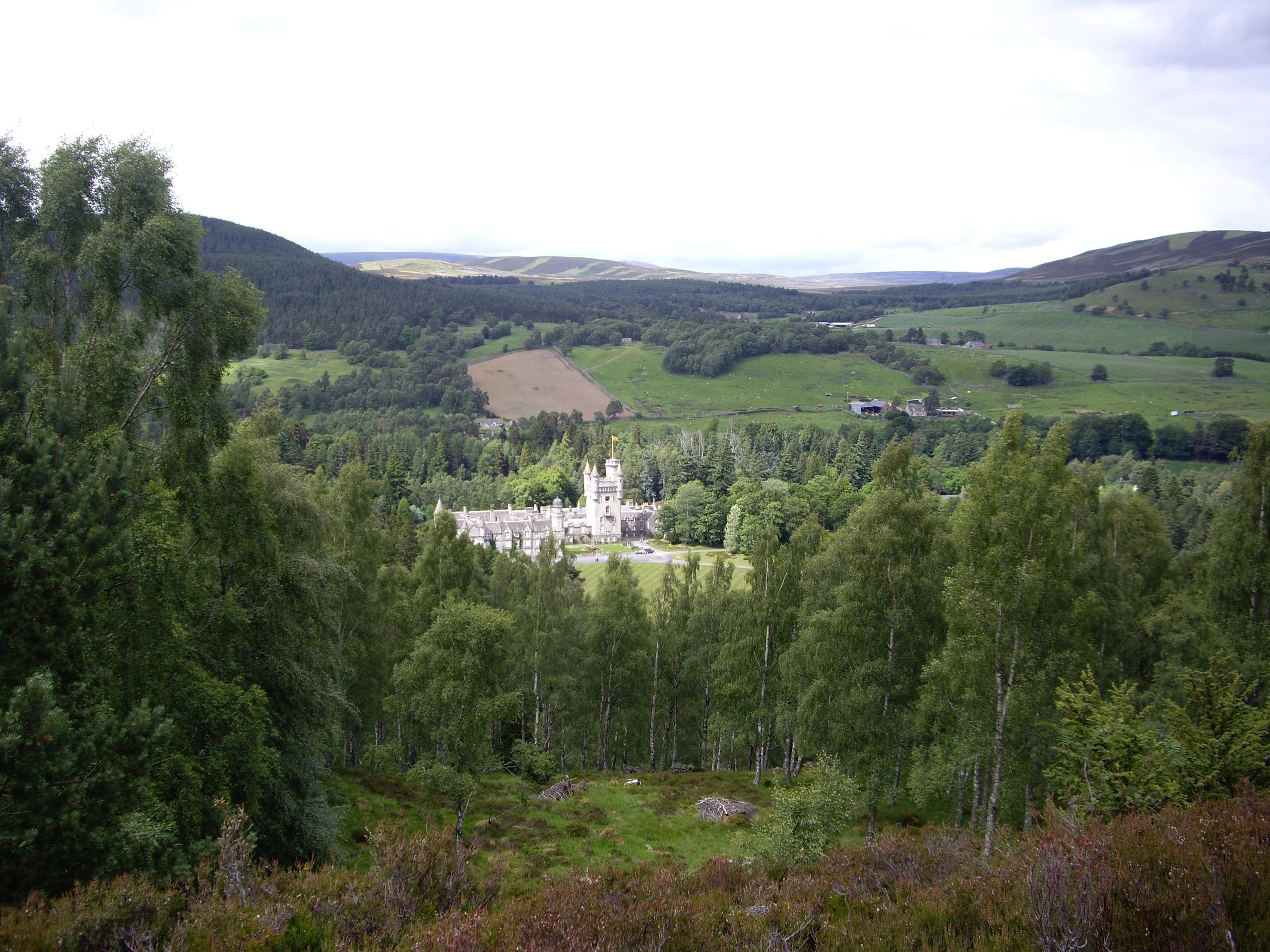 Balmoral Castle in the Scottish Highlands