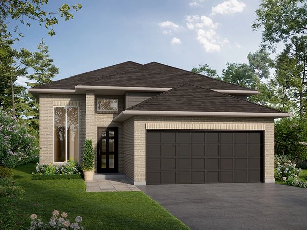 Coco Homes rendering of Raised Ranch model