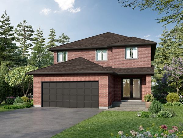 Coco Homes rendering of the 2 storey model