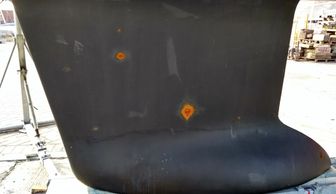 Iron keel corrosion