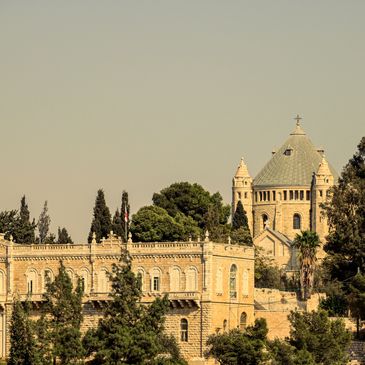 Jerusalem Dormition Abbey by Taghian Abod