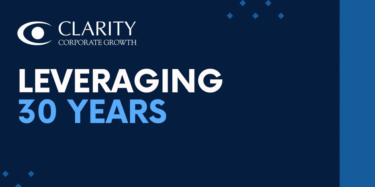 Clarity Corporate Growth leveraging 30 years of experience.