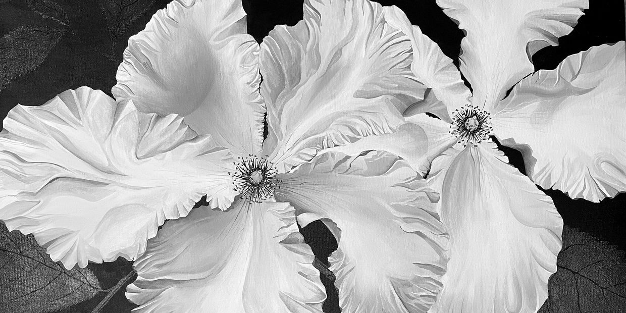 Canvas Painting, Flower Painting