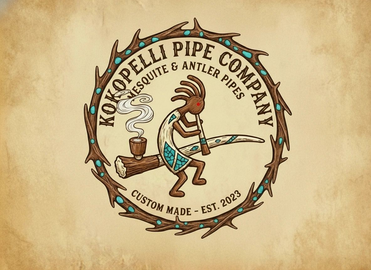 Individually made smoking pipes straight from the Sacramento Mountains