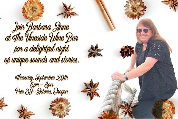 Barbara Anne Oregon Folksinger Posters
Folk Singer Songwriter Astoria Oregon Oregon Coast Live Music