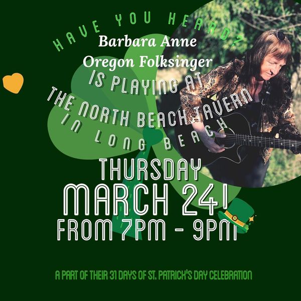 Barbara Anne Oregon Folksinger Posters
Folk Singer Songwriter Astoria Oregon Oregon Coast Live Music