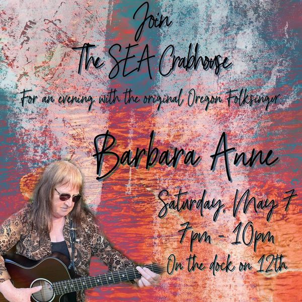 Barbara Anne Oregon Folksinger Posters
Folk Singer Songwriter Astoria Oregon Oregon Coast Live Music