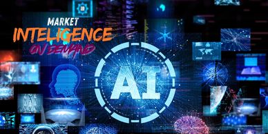 Imagen de inteligencia artificial y tecnología digital.