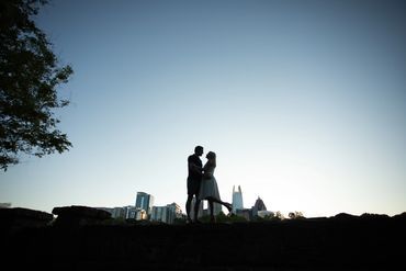 Atlanta photographer, portrait, Conyers, Piedmont Park, Georgia, couple, engagement, skyline