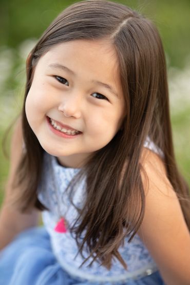 Atlanta photography, portrait, children, child, asian, mixed race, girl, Sage, head shot, Conyers