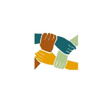 Four hands joined together, symbolizing collaboration. We provide rehabilitation services in Halton