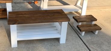 farmhouse bench