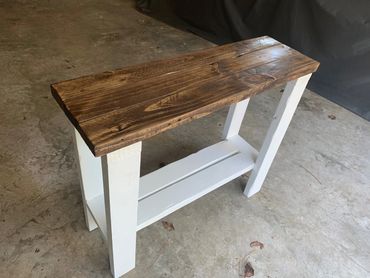 farmhouse console table