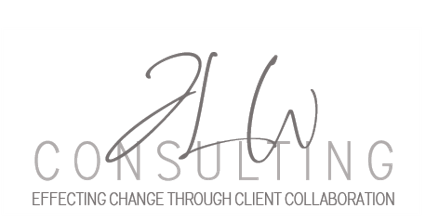 JLW Consulting Logo and Tagline