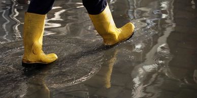 Water damage in Calgary