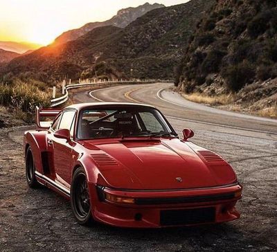 Porsche Slop Nose on a Test Drive to assure quality and craftsmanship.