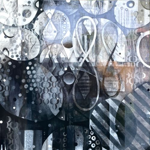 Monochrome Abstract - Hermetic Principle of Correspondence