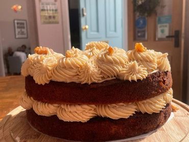 Enjoy artisan cakes at Gilmartins Café & Bakery in Stewarton, made with fresh organic ingredients.