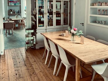 Relax in the cozy, welcoming space at Gilmartins Café & Bakery in Stewarton, perfect for families