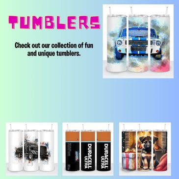 Tumbler, Water bottle, Personalized gift, 