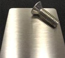 A screw rolled on the polish