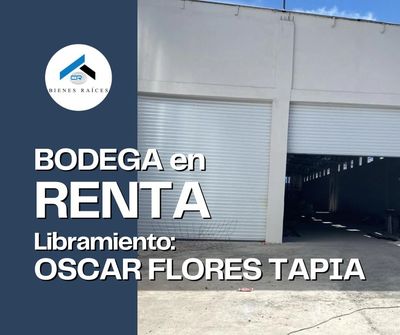 “Bodega en renta en Libramiento Óscar Flores Tapia Saltillo, 1,000 m² con oficinas y rampa de carga”