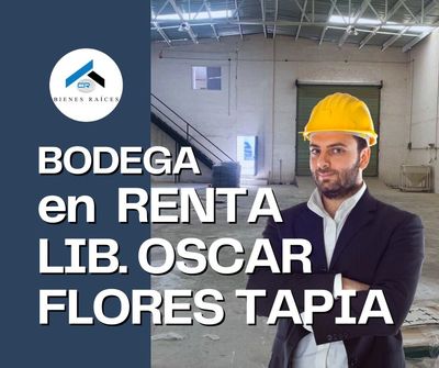 “Bodega en renta en Libramiento Óscar Flores Tapia Saltillo, 500 m² con andén de carga y oficinas”